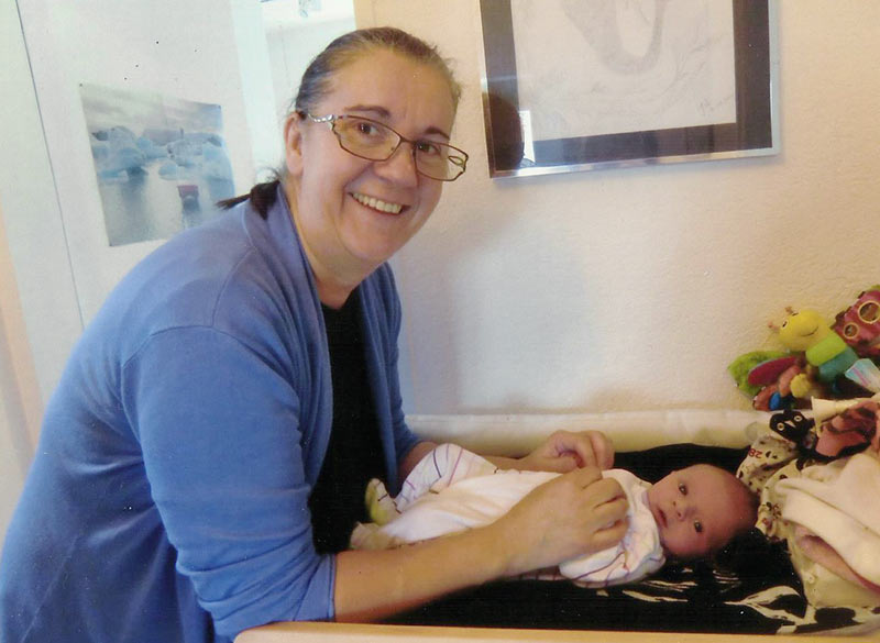 Marlise Aziri mit Baby